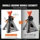 thumbnail image 3 of Auto Jack Stands VEVOR con capacidad de 3 toneladas (6,000 libras) con doble cierre, 3 of 9