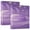 Planet- Purple, variant on D-shaped Binder with 3 Ring - PVC Waterproof 1.5 in Binder with Clear Pocket, Planet- Green ,1 pack