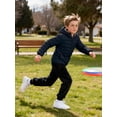 thumbnail image 5 of Wantdo Big Boy's Puffer Jacket Lightweight Winter Coat Hooded Winter Jacket Navy 14/16, 5 of 11