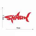 thumbnail image 2 of ziyahi Cartoon Reflective Car Sticker Funny Car Stickers Truck Animal Auto Body Window Decal Wrap Decor Reflective red, 2 of 6