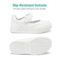 thumbnail image 2 of Zapatillas Mary Jane para Niñas DREAM PAIRS Blancas Talla 9 para Niñas Pequeñas, 2 of 7