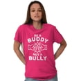 thumbnail image 4 of Be A Buddy Not A Bully Friendly Cute Men's Graphic T Shirt Tees Brisco Brands M, 4 of 5
