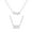 Silver 000, variant on Women's Angel Number Statement Necklace 444 Numbers Pendant Choker Chain Numerology Jewelry Silver