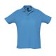 thumbnail image 1 of SOLS - Polo de manga corta liso para hombre modelo Summer II (Azul agua), 1 of 3