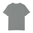 thumbnail image 4 of NAMTYQX Tshirts Shirts for Women Boxy Fit Cute Short Sleeve Plus Size Graphic Breathable Bedruckte Lightweight Round Neck Womens T Shirts Loose Fit Dark Gray Size XL, 4 of 5