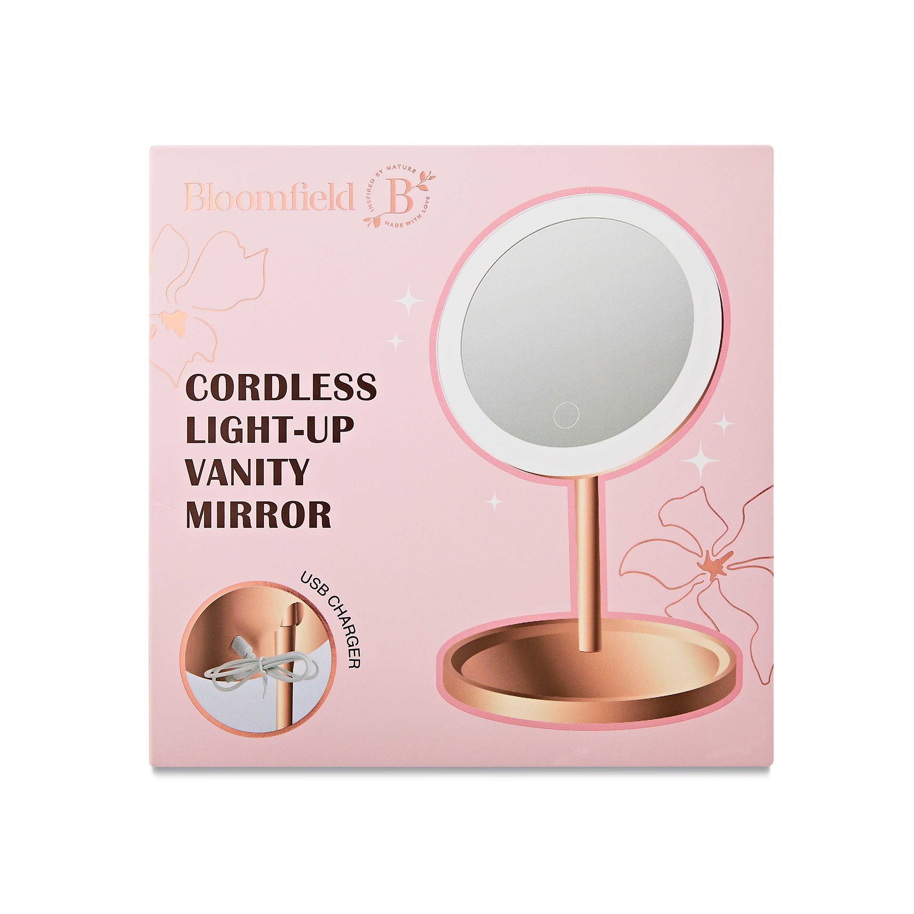 Bloomfield Cordless Light-Up Vanity Mirror