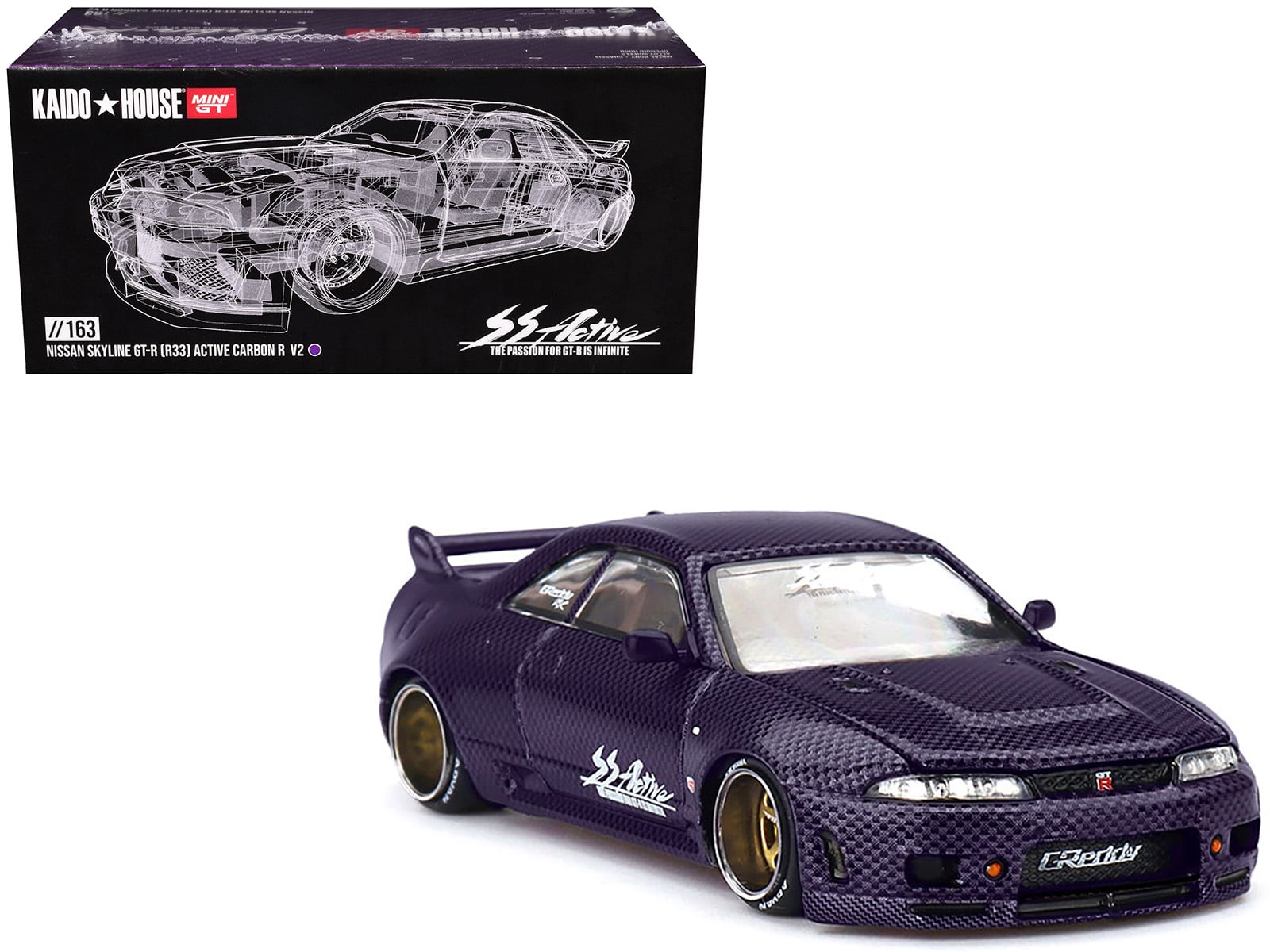 SOLIDO 1/18 - NISSAN Skyline GT-R (R34) Streetfighter - 2000