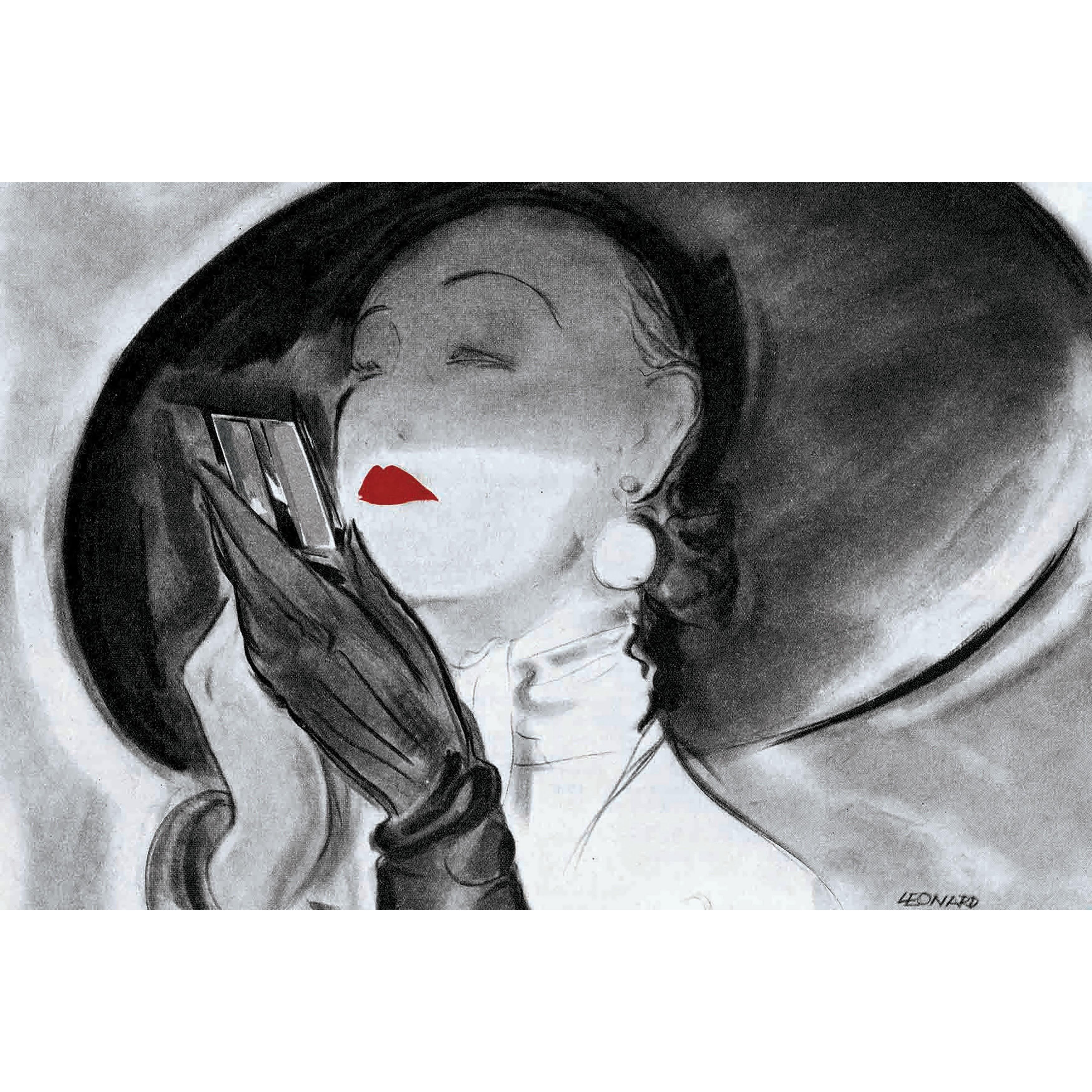 Marmont Hill "Hat Lady 1" by Saturday Evening Post Painting Print on Canvas