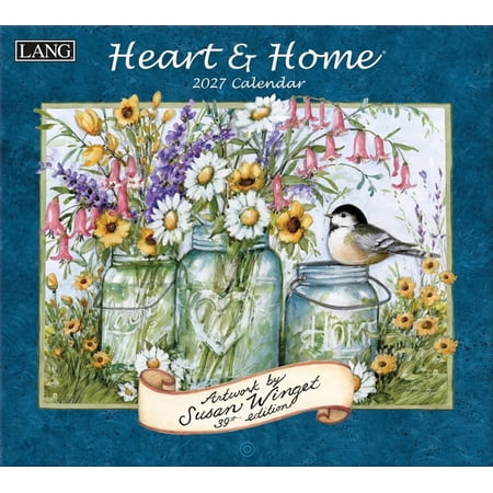 Heart & Home 2027 Wall Calendar, (Paperback)