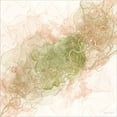 thumbnail image 2 of Great Art Now Waves of Peach and Sage by Angela Bawden, Canvas Wall Art, 20W x 20H, Abstract Art, 2 of 2