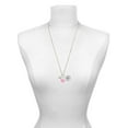 thumbnail image 3 of Delight Jewelry Leaping Rabbit - Hot Pink Heart Nurse Strong Zoe Necklace, 3 of 4