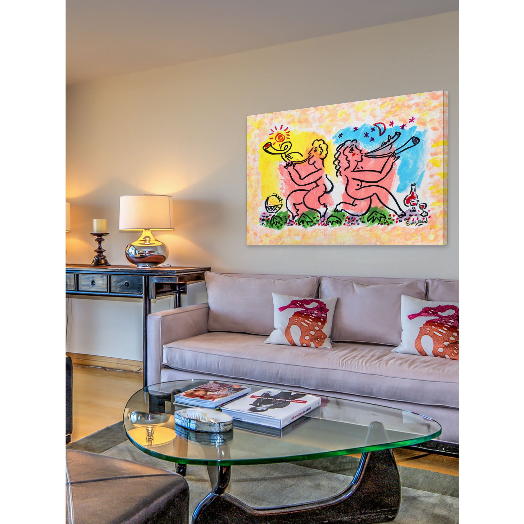 Marmont Hill "Bacchantes" by Wayne Ensrud Painting Print on Canvas