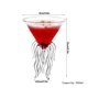 thumbnail image 2 of Copa de Martini para acuario, copa de medusa, copa de vino de pulpo personalizada, 2 of 9