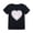 Black, variant on Odeerbi Baby Boy Girl Clothes Toddler Outfit 2025 Fashion Cotton Funny loration Flip Heart Sequins Pattern Top T-shirt Black