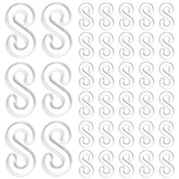 500 clips para gomas elásticas para hacer pulseras, ganchos y cierres para pulseras.