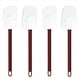 thumbnail image 1 of 4X Espátula y Cuchara Resistentes Espátula de Silicona para Altas Temperaturas Espátulas de Goma Grandes para Uso en Cocina Espátula Comercial, 1 of 5