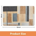 thumbnail image 4 of Rockwood Collection Presents 20x32 inch Bathroom Rug: Modern Geometric Patchwork Design, Perfect Addition for Bathroom, Bedroom, Office, Living Room, Entryway - Ideal for Hardwood Floors, 4 of 5