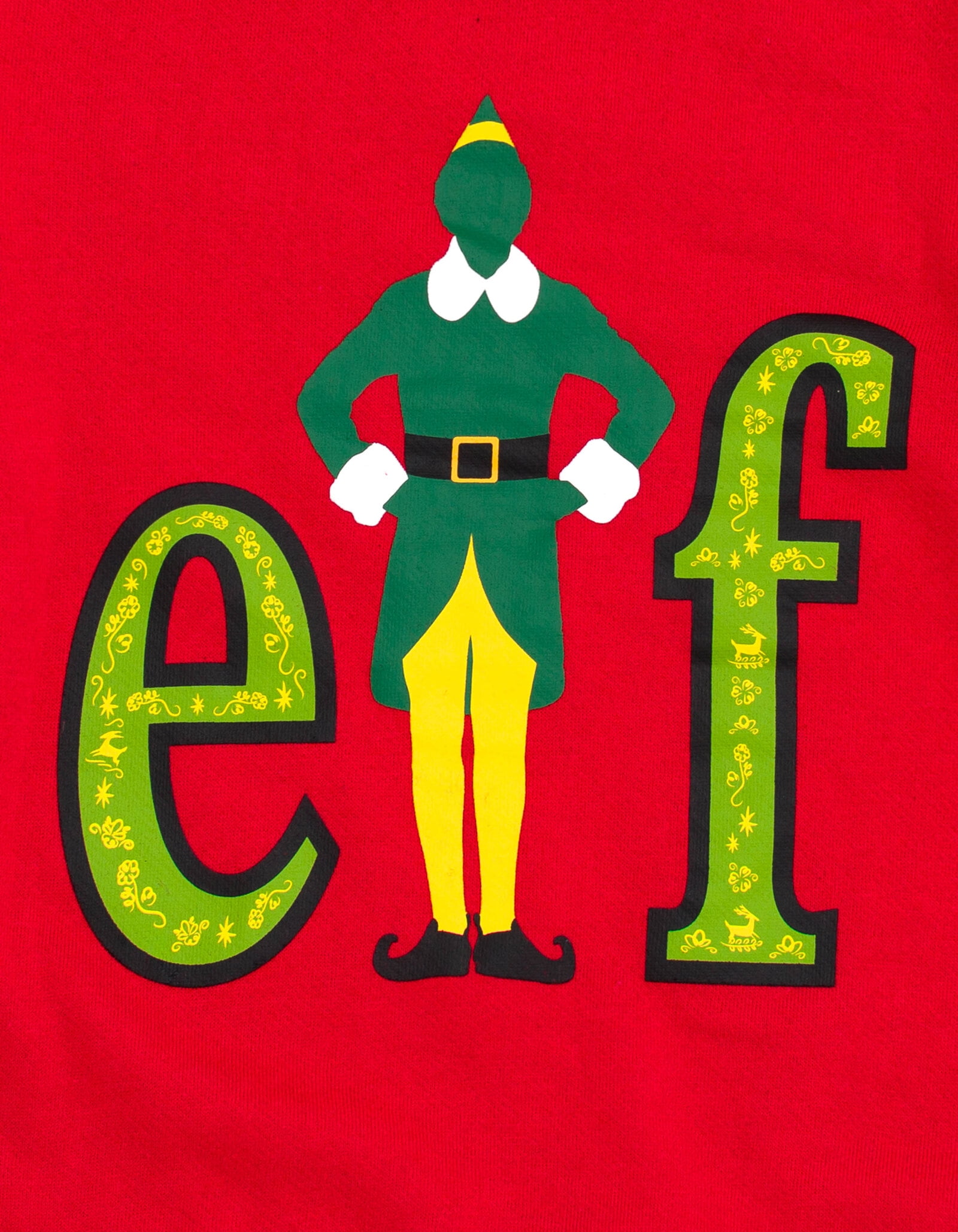 Elf Buddy Christmas Fleece Sweatshirt and Jogger Pants Outfit Set Logo Little Kid to Big Kid