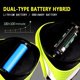 thumbnail image 4 of Linternas de camping, linternas led recargables, 10 + horas de duración, linterna led recargable USB, luz de trabajo portátil retráctil para acampar, huracán Feliz Sencillez, 4 of 5