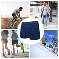 thumbnail image 4 of Naloa Sparkling Blue Glitter Mens Underwear - Boxers for Men, Mens Boxer Briefs, Classic Briefs for Men-Medium, 4 of 5