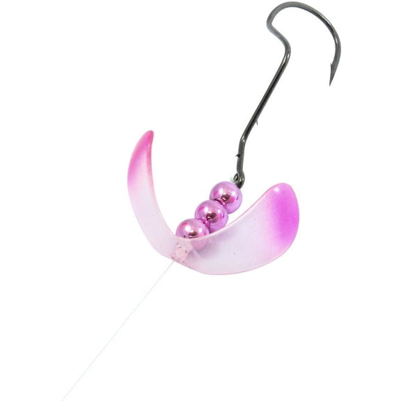 Northland Tackle Butterfly Super Death, Spinner Rig, Freshwater, Clear Tip Pink