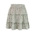 thumbnail image 5 of vigerkar Flowy Shorts for Women Ruffle Skorts Mini Skirts High Waisted Teen Gilrs Tennis Skort Summer Shorts Mint Green, S, 5 of 5
