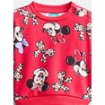 thumbnail image 2 of Minnie Mouse Baby Girls Fleece Sweatshirt and Pants Set, 2 Piece, Sizes 0/3M-24M, 2 of 3