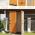 thumbnail image 5 of Mondawe 50 "W x 29" D x 79.53"H Outdoor Storage Shed with Sliding Door ,Double Cabinet, 5 of 8