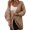 Beige, variant on Vedolay Women's Cardigan Sweater Open Front Cardigans Soft Draped Ruffle Shrugs Black,S
