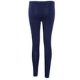 thumbnail image 5 of Aellinatey Womens Autumn Warm Ankle Length Leggings Cotton Ribbed Knit Striped Elastic Tights Plain Solid Color Basic Skinny Pants, 5 of 21