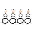 thumbnail image 1 of 1204698 Coche Motor Combustible Inyector Sello Arandela Junta Tóricas Kit Reemplazo, 1 of 6