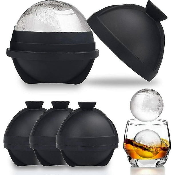 Spherical Ball Ice Cube Mold - Round Snowball Sphere Ice Cube Tray - Ideal for XL Ball Ice Cubes for