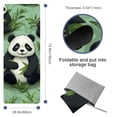 thumbnail image 4 of Panda Yoga Blanket with Storage Bag 72.8"x26.8" for Yoga, Pilates, Fitness - Yoga Towel, Yoga Mat Towel Included, 4 of 6