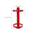 thumbnail image 2 of LEORX Universal Red Fire Extinguisher Holder Bracket for Offices and Vehicles, 2 of 8