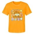 thumbnail image 5 of Endives Women's Short Sleeve T-shirt Plus Size Teacher Shirt Womens Graphic T Shirt Summer Tops Funny Print Crew Neck Casual Loose Cute T Shirts T Shirts for Women Orange XXXXL, 5 of 7