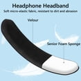 thumbnail image 4 of Geekria Large Hook and Loop Headband Cover and Pad Set,  Replacement Repair Part, (Fits Headphone Headbands 3.5-4.5 cm), Compatible with AKG, JBL, Razer, Sennheiser, Turtle Beach (Velour), 4 of 6