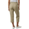 thumbnail image 4 of QATAINLAV Women's Capris High Waisted Cropped Golf Pants Drawstring Casual Stretchy Atheltic Running Sweatpantswith Pockets Beige M, 4 of 9