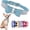 Blue-Style1, variant on Mumup 1Pack Rhinestone Dog Collar for Small Dog,Diamond Pet Cats Collors with Bow,Bling Crystal Pretty Cute Adjustable for Breed Dogs Puppy Girls