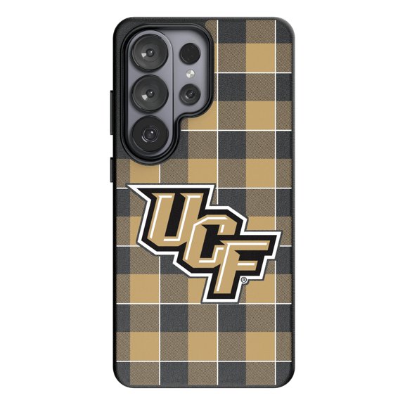 Keyscaper UCF Knights Plaid Galaxy Magnetic Bump Case