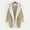 Khaki, variant on AOOCHASLIY Fall Clothes Women Hooded Sweatshirt Coat Winter Warm Plush Pockets Cotton Coat Outwear