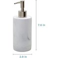 thumbnail image 4 of 050953062A Corin Lotion or Soap Dispenser  Marble Grey, 4 of 5