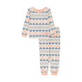 thumbnail image 2 of Lucky Brand Ensemble de Pyjama pour Filles, Cœurs FAIR ISLE, 4T, 2 of 2