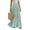 Green, variant on Boho Skirts for Women Comfort Waist Floral Long Flowy Skirts Casual Summer Vacation Pleated Skirts, M