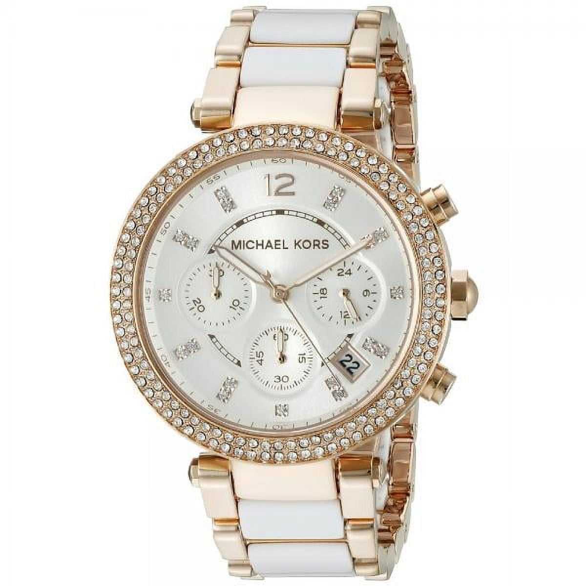 Michael Kors Women s Silver Dial Watch MK3988 Walmart
