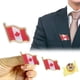 thumbnail image 3 of Pin con bandera de Canadá, insignias de solapa nacionales canadienses, pin patriótico de Canadá, insignia, 3 of 8