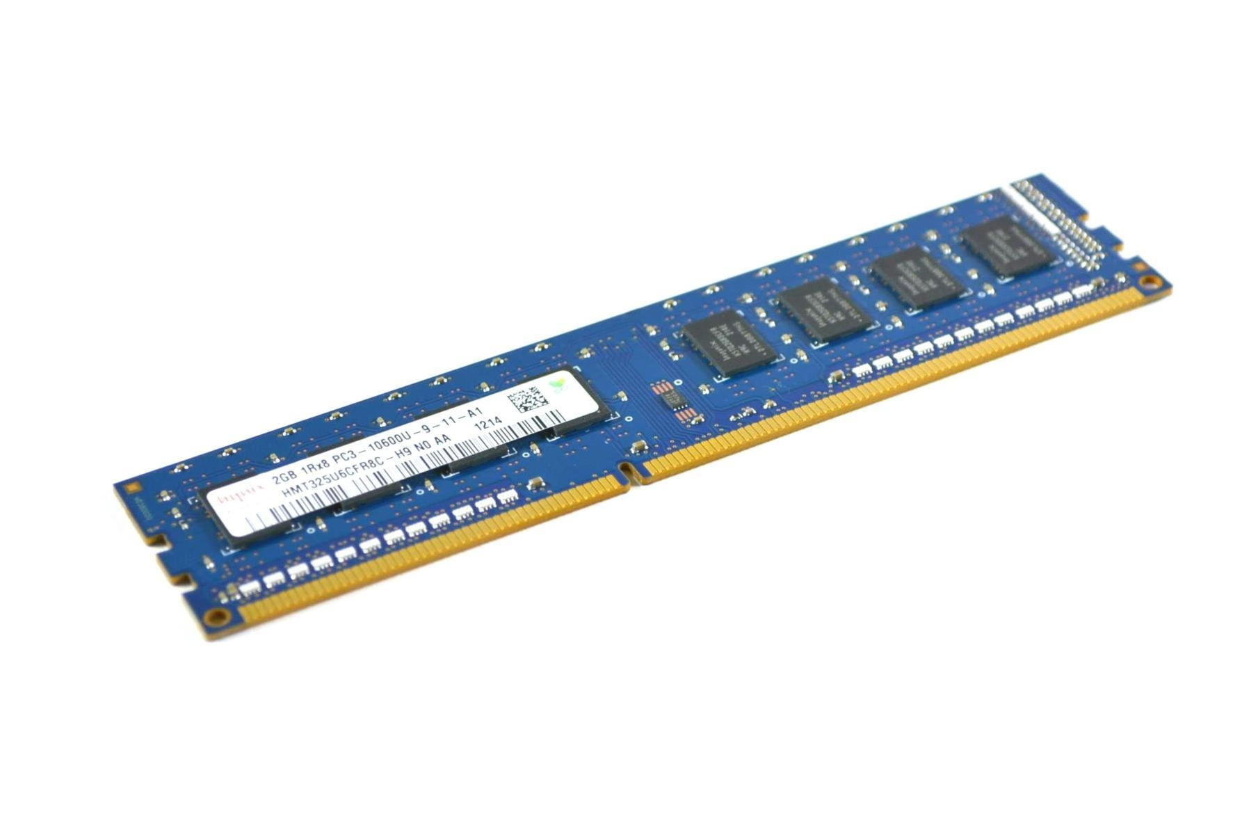 Hynix 2GB DDR3 1Rx8 PC3-10600U Desktop RAM Memory Used -