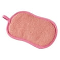 thumbnail image 3 of Cateissary Almohadilla de fregado para cocina, cuenco de microfibra, fregador de limpieza para lavavajillas, esponja de limpieza reutilizable para Suministros de limpieza para el hogar Rosado, 3 of 6