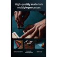 thumbnail image 3 of Magnetic Case for Samsung Galaxy M33 Premium PU Leather Cover,[Shockproof TPU Interior Case] Stand Flip Phone Case for Samsung Galaxy M33 CX Light Blue, 3 of 9