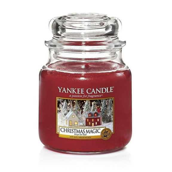 Yankee Candle CHRISTMAS MAGIC Medium Original Classic Jar Candle - European Edition
