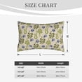 thumbnail image 4 of Fuzoiu Skull Snake Print Fuzzy Pillowcases, Super Soft Pillow Case Cover with Zipper for Bedroom, Sofa, Couch,Cozy Pillow Shams for All Seasons-20"x30", 4 of 6